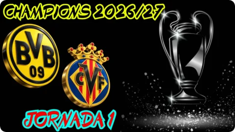 Borussia Dormundt – Villarreal / Jornada 1 / Champions League 26/27