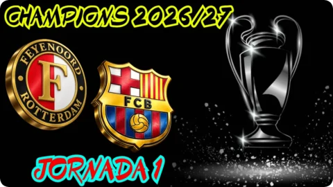 FC Barcelona – Feyenord / Jornada 1 / Champions League 26/27