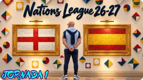 Inglaterra – España / Jornada 1 / Nations League 26-27