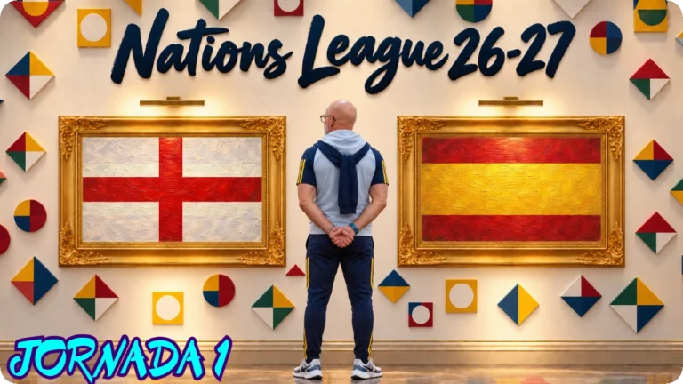 INGLATERRA ESPAÑA GRUPO 3 · JORNADA 1 NATIONS LEAGUE MASCULINA 2026/27 SENIOR MASCULINO