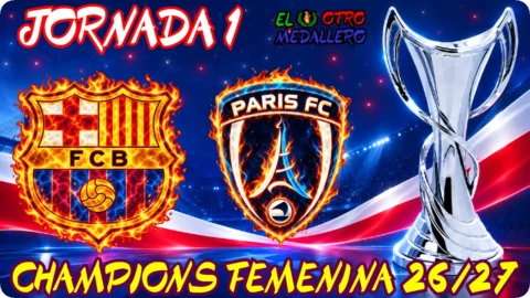 FC Barcelona – París FC / Jornada 2 / Champions Femenina 25/26