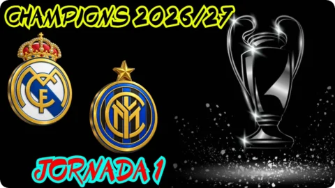 Real Madrid – Inter Milán / Jornada 1 / Champions League 26/27