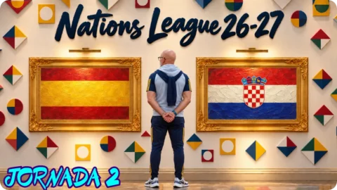 España – Croacia / Jornada 2 / Nations League 26-27