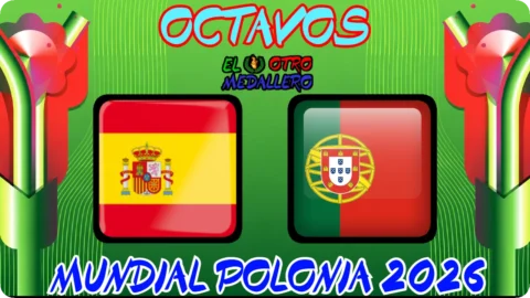 España – Portugal / Octavos / Mundial Polonia sub 20 2026