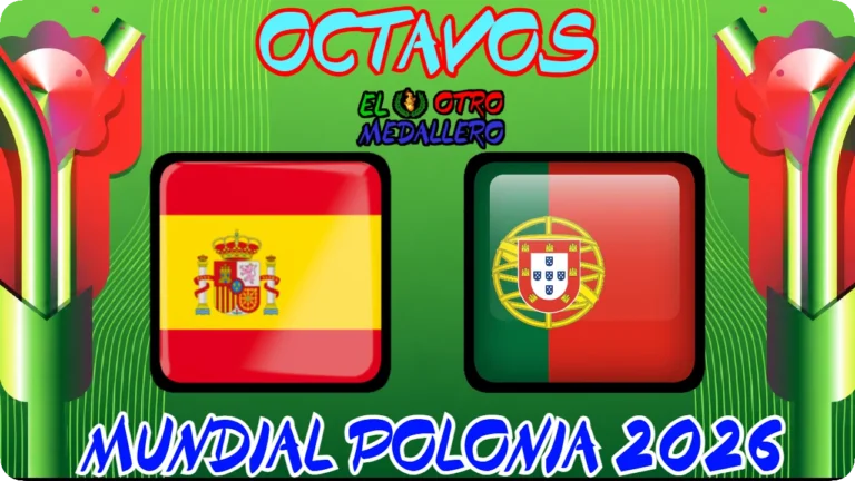 ESPAÑA PORTUGAL OCTAVOS DE FINAL MUNDIAL FÚTBOL 2026 SUB-20 FEMENINO