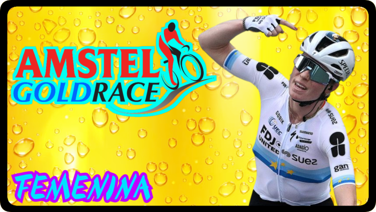 DEMI VOLLERING KATARZYNA NIEWIADOMA PUCK PIETERSE ANNA VAN DER BREGGEN PAULA BLASI TERRENO ROMPEPIERNAS AMSTEL GOLD RACE FEMENINA CLÁSICAS UCI 2026 SENIOR FEMENINO