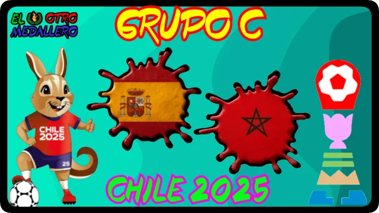 MARRUECOS ESPAÑA GRUPO C · JORNADA 1 MUNDIAL FÚTBOL 2025 SUB-20 MASCULINO