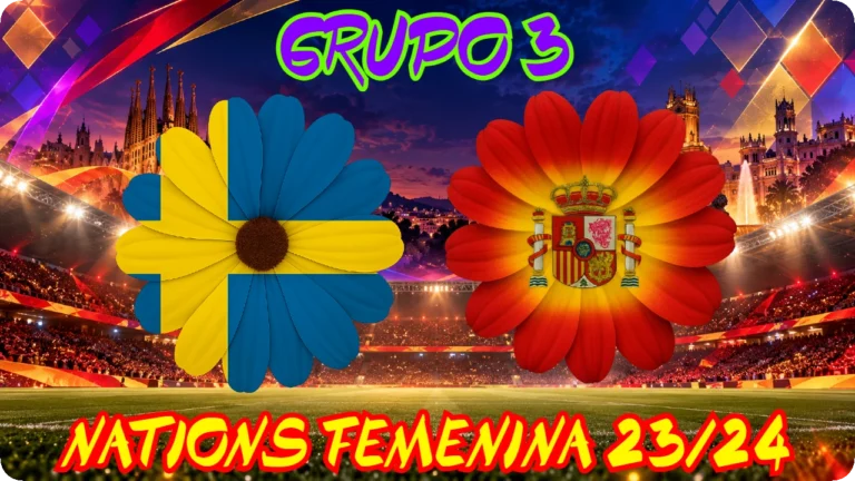 SUECIA ESPAÑA GRUPO 4 · JORNADA 1 NATIONS FÚTBOL 2023/24 SENIOR FEMENINO