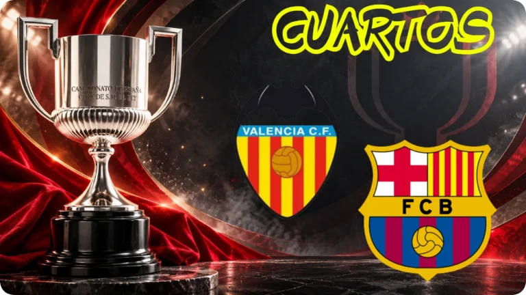 VALENCIA FC BARCELONA CUARTOS DE FINAL COPA DEL REY 2024-25 SENIOR MASCULINO