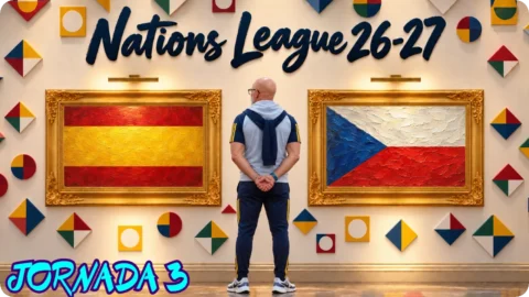 ESPAÑA REPÚBLICA CHECA GRUPO 3 · JORNADA 3 NATIONS LEAGUE MASCULINA 2026/27 SENIOR MASCULINO