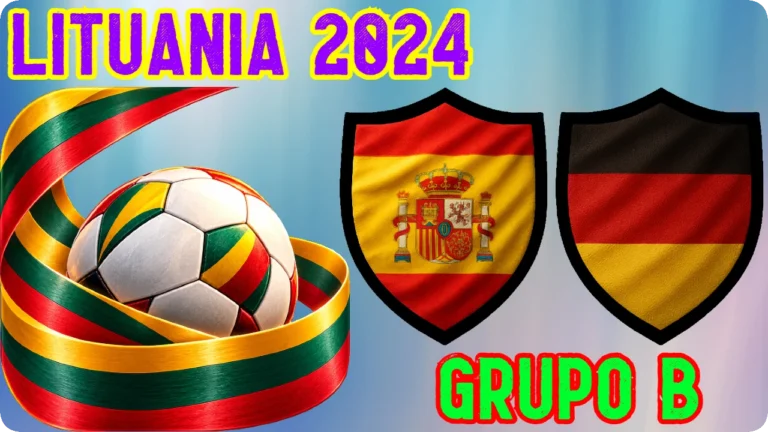 ALEMANIA ESPAÑA GRUPO B · JORNADA 3 EUROCOPA FÚTBOL 2024 SUB-19 FEMENINO