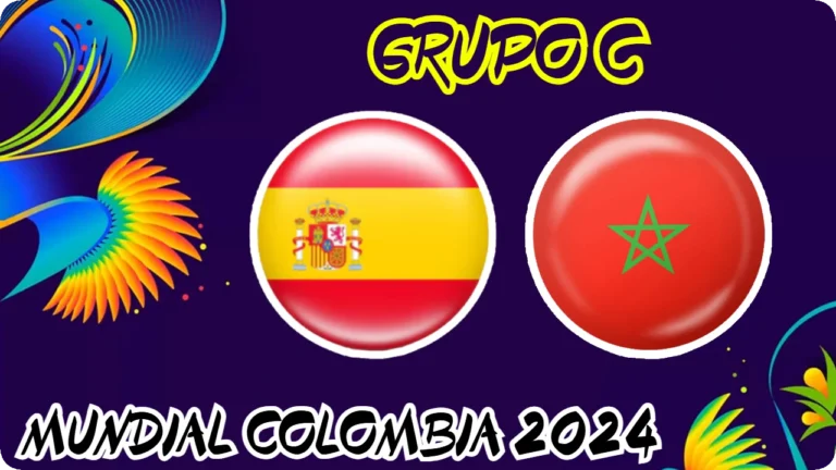 MARRUECOS ESPAÑA GRUPO C · JORNADA 3 MUNDIAL FÚTBOL 2024 SUB-20 FEMENINO
