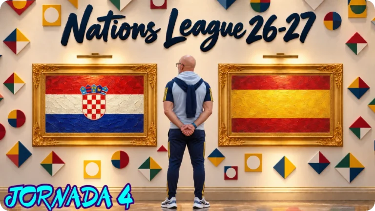 CROACIA ESPAÑA GRUPO 3 · JORNADA 4 NATIONS LEAGUE MASCULINA 2026/27 SENIOR MASCULINO