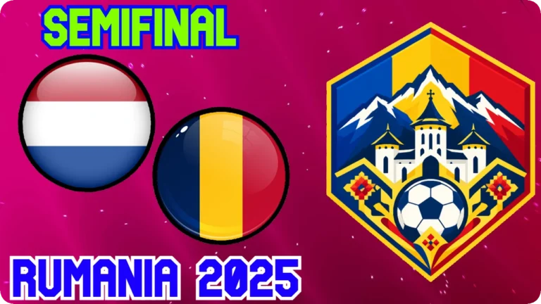 PAÍSES BAJOS RUMANÍA SEMIFINAL EUROCOPA FÚTBOL 2025 SUB-19 MASCULINO