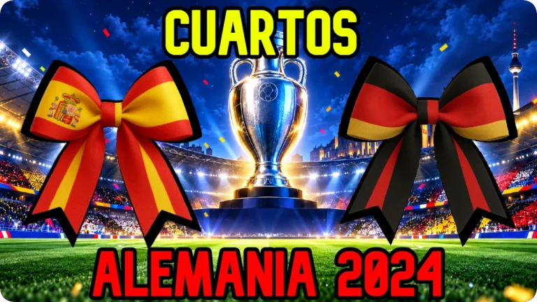 ESPAÑA ALEMANIA CUARTOS DE FINAL EUROCOPA FÚTBOL 2024 SENIOR MASCULINO