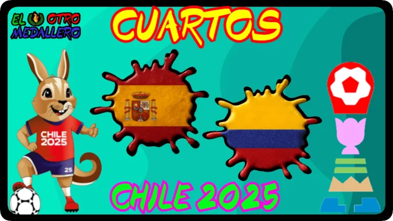 ESPAÑA COLOMBIA CUARTOS DE FINAL MUNDIAL FÚTBOL 2025 SUB-20 MASCULINO
