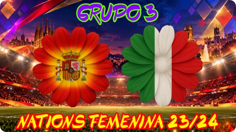 ESPAÑA ITALIA GRUPO 4 · JORNADA 5 NATIONS FÚTBOL 2023/24 SENIOR FEMENINO