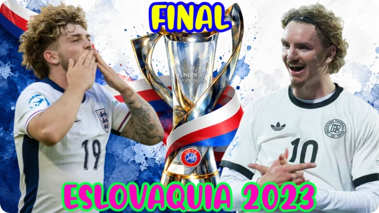 INGLATERRA ALEMANIA FINAL EUROCOPA FÚTBOL 2025 SUB-21 MASCULINO