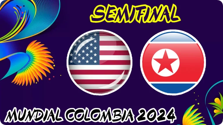 ESTADOS UNIDOS COREA DEL NORTE SEMIFINAL MUNDIAL FÚTBOL 2024 SUB-20 FEMENINO