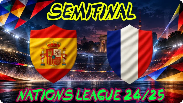 ESPAÑA FRANCIA SEMIFINAL NATIONS FÚTBOL 2024/25 SENIOR MASCULINO