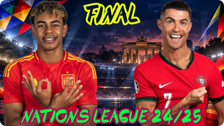PORTUGAL ESPAÑA FINAL NATIONS FÚTBOL 2024/25 SENIOR MASCULINO