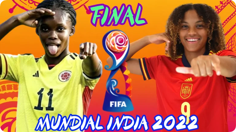 COLOMBIA ESPAÑA FINAL MUNDIAL FÚTBOL 2022 SUB-17 FEMENINO