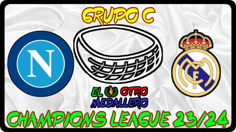 NÁPOLES REAL MADRID GRUPO C · JORNADA 2 CHAMPIONS LEAGUE MASCULINA 2023-24 SENIOR MASCULINO
