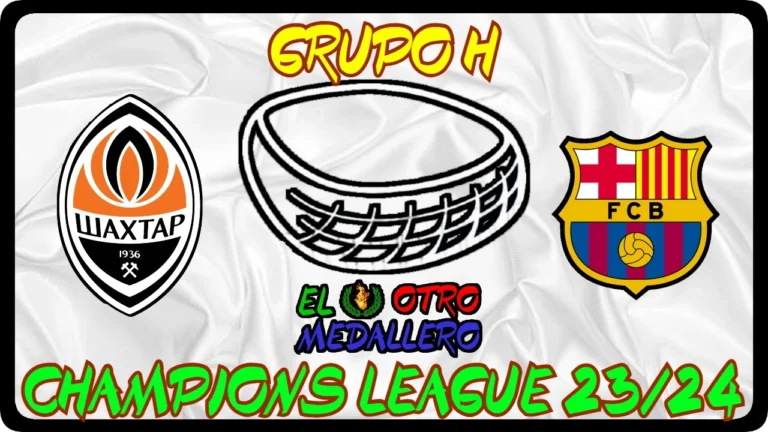 SHAKTAR FC BARCELONA GRUPO H · JORNADA 4 CHAMPIONS LEAGUE MASCULINA 2023-24 SENIOR MASCULINO